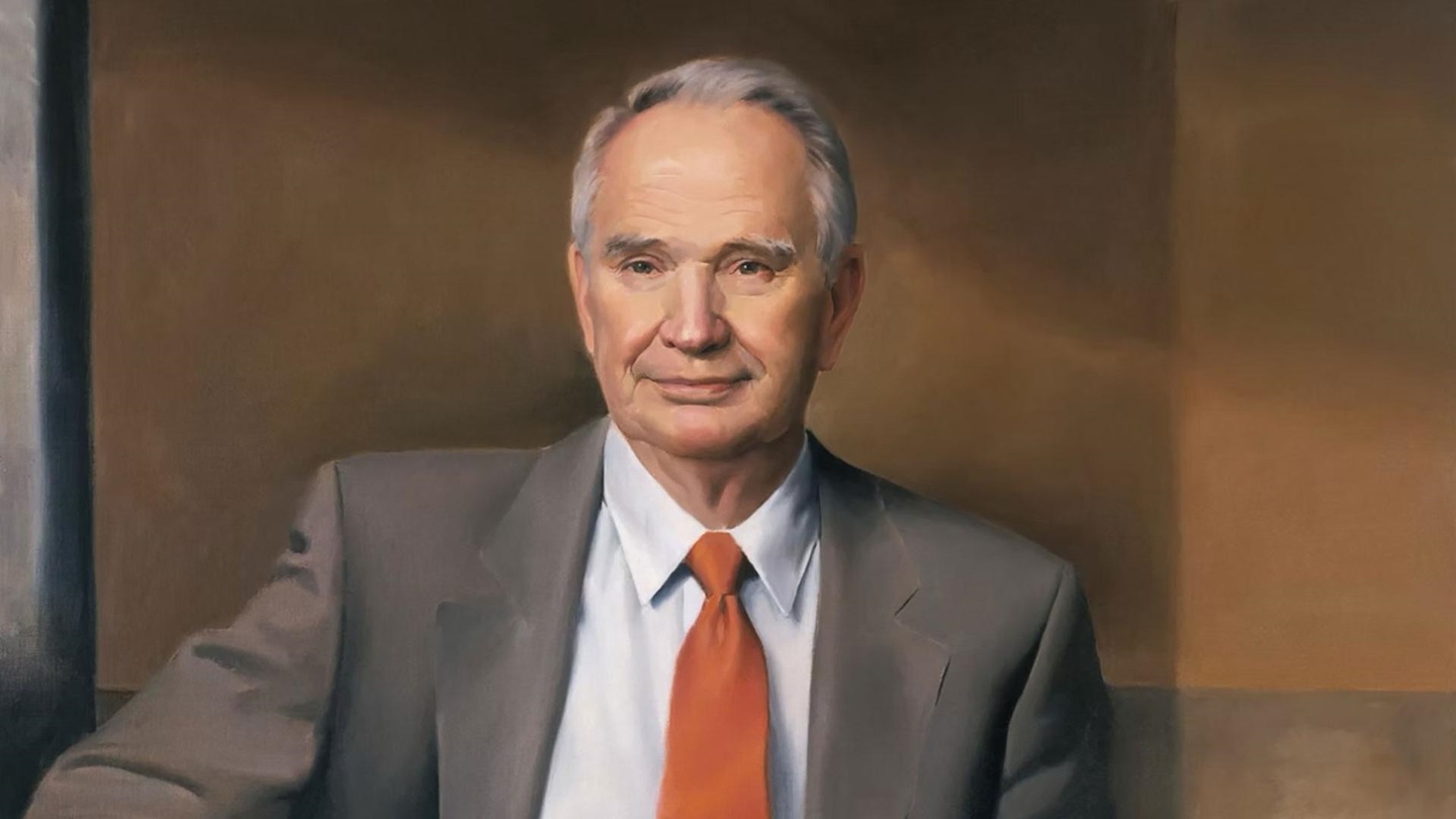 Dr. Robert Totusek, Oklahoma City, Oklahoma, was posthumously inducted into the Angus Heritage Foundation at the 2025 Angus Convention on Nov. 1. Picture of Dr. Totusek’s Saddle & Sirloin portrait. 