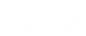 Angus Media Stacked White Logo