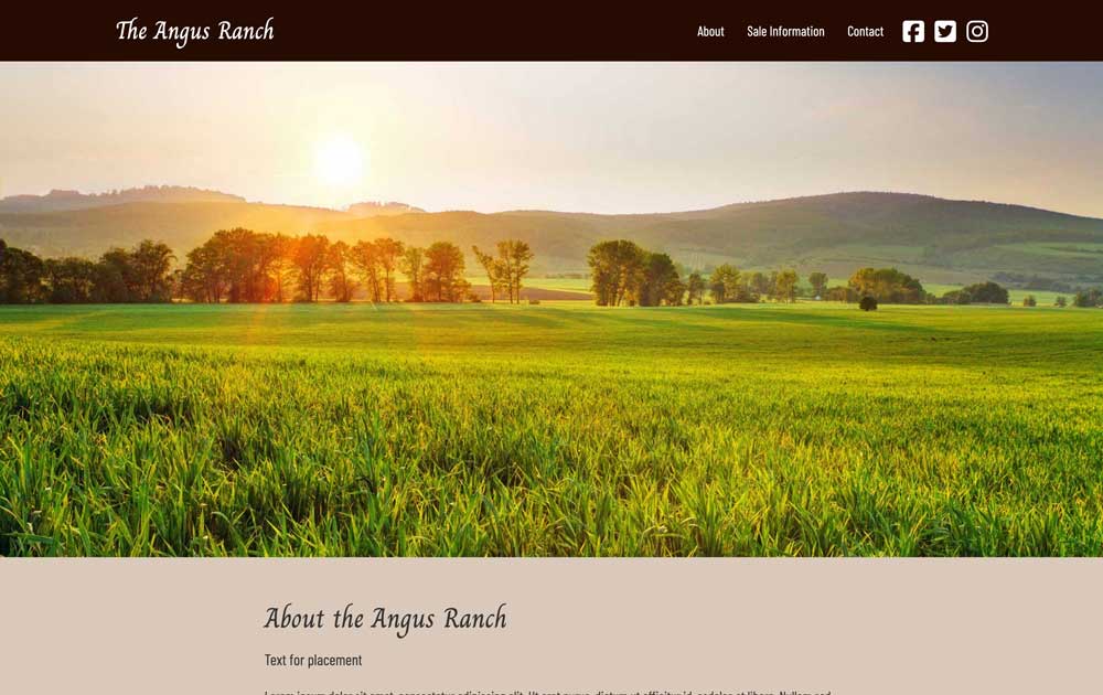 Anderson website theme thumbnail