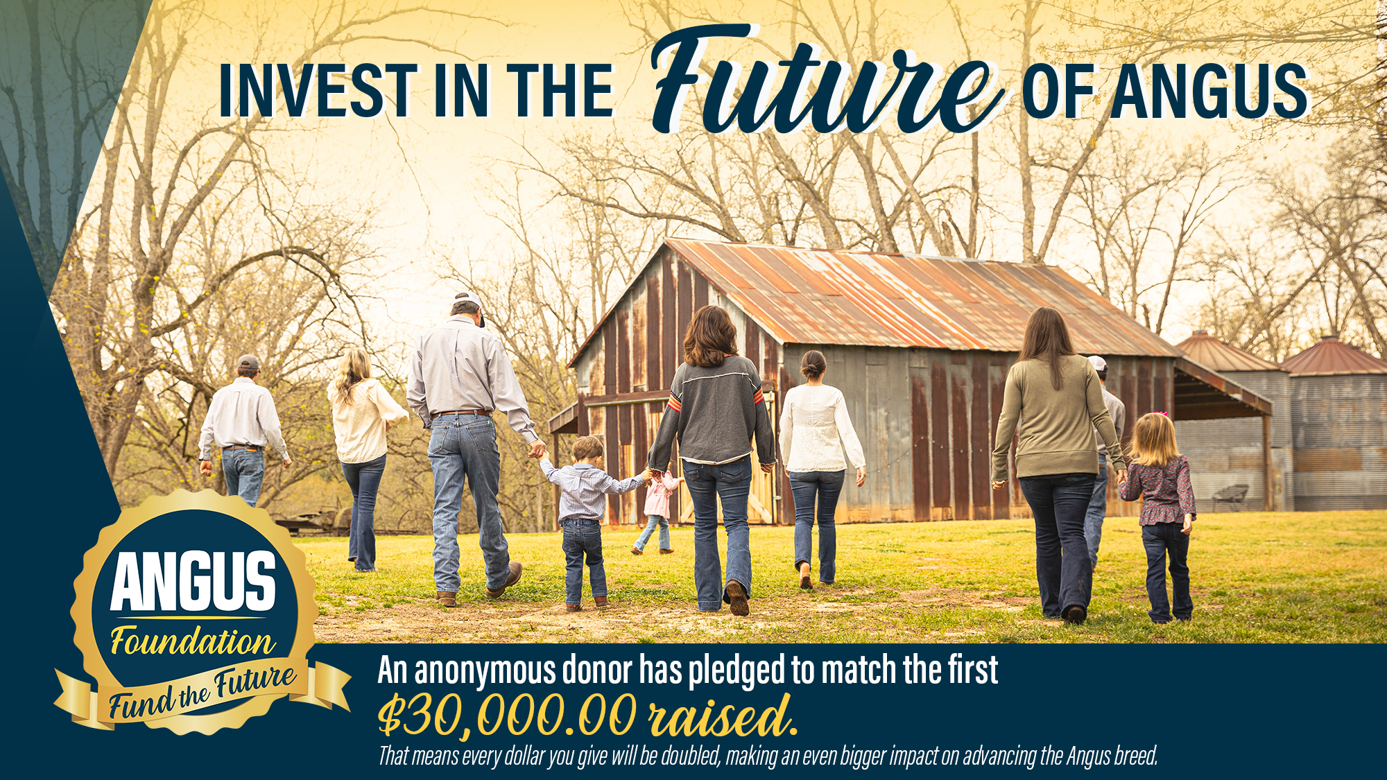 Fund the Future Pledge to Match First $30,000 Raised