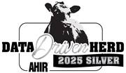 2025 Data Driven Herd - Silver award winner logo