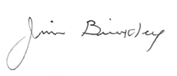 Jim Brinkley signature