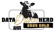 2025 Data Driven Herd - Gold award winner logo