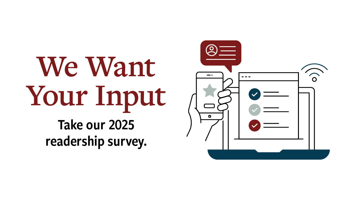 We Want Your Input